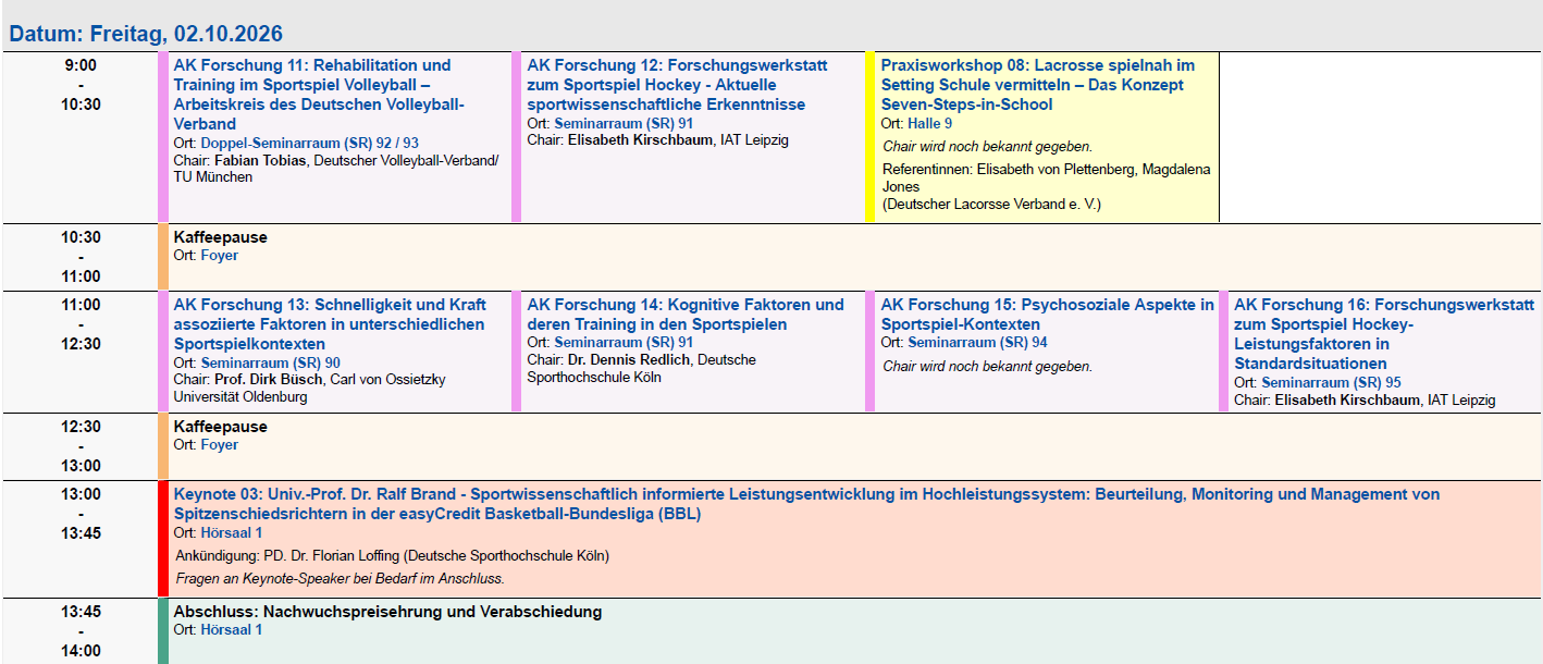Programm 02.10.